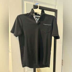 Tahari Small Black Men’s Polo